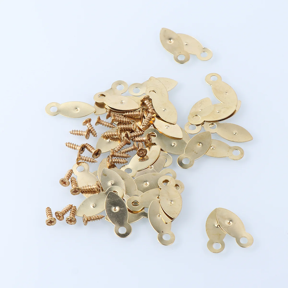 100 Pcs Craft Screws Photo Frame Picture Turn Buttons Framing Supplies Accessories Small Colored Melon Slices Metal Nail