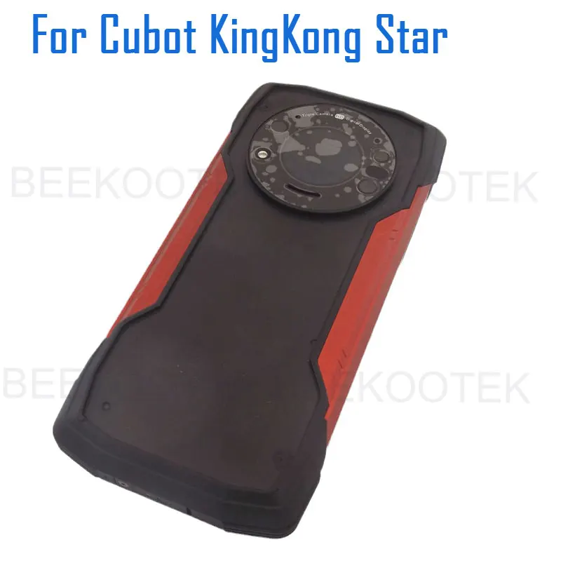 New Original Cubot King Kong Star Bottom Battery Cover Camera Lens Speaker Mic Fingerprint For CUBOT KingKong Star Smart Phone