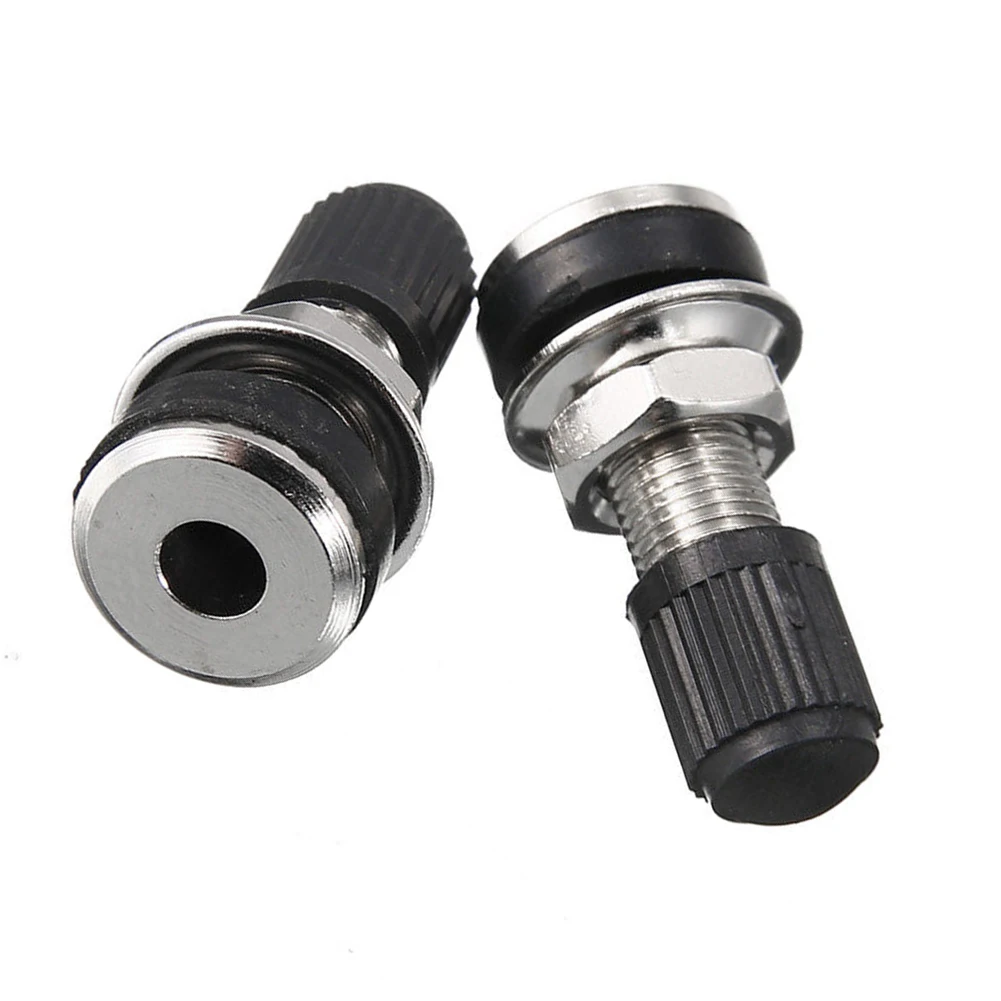 Durable Valve Gas Nozzle 2pcs/set Accessories Bolt In Stem Compressed Copper Valve Replacement Tubeless Bicycle