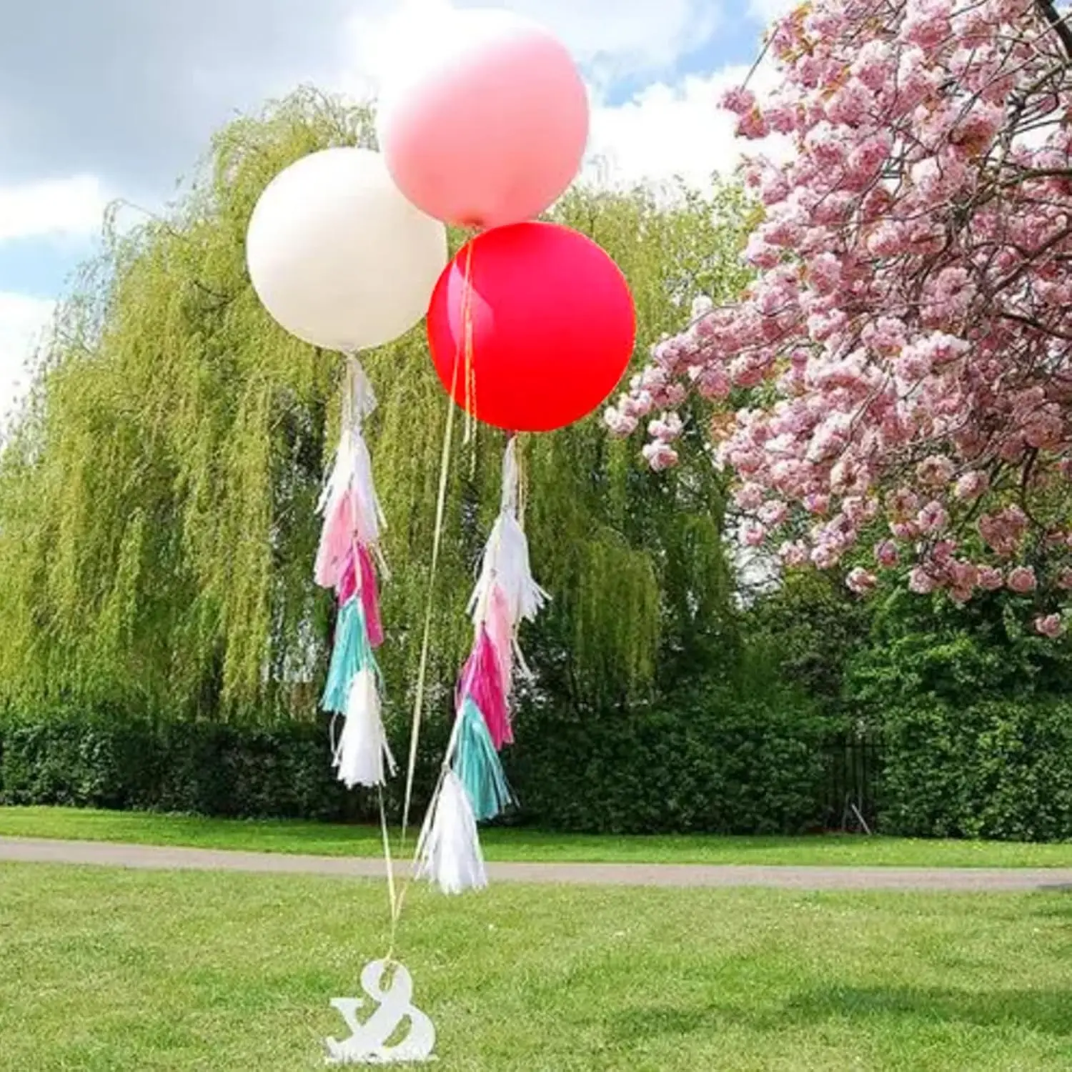 Riesige Luftballons, 36/24 Zoll, große cremefarbene Latexballons für Hochzeit, Geburtstag, Luftballons, Babyparty, Abschlussfeier, Dekorationen – Detail 39
