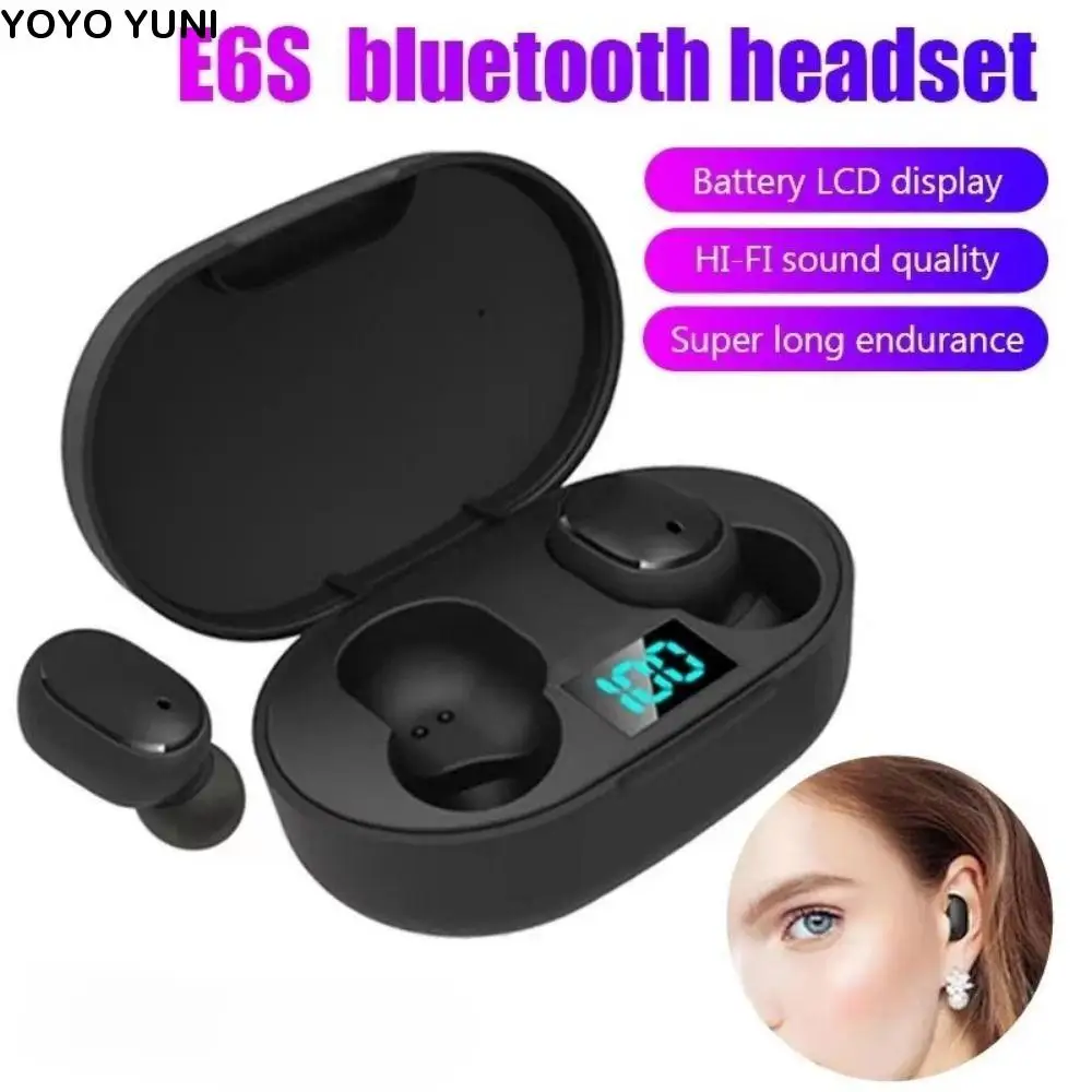 

Touch Control Wireless Headset Noise Reduction Waterproof Bluetooth Headphone Mini Size Low Latency Bluetooth Earbuds Sports