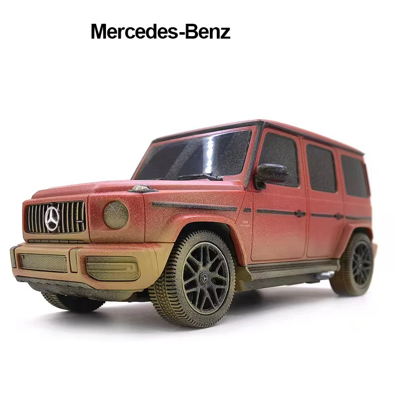 메르세데스 벤츠 G63 AMG 머디 버전 RC 자동차 1:24, 원격 제어, 라디오 제어 자동차 모델, 자동차 기계, 어린이 및 성인용 선물