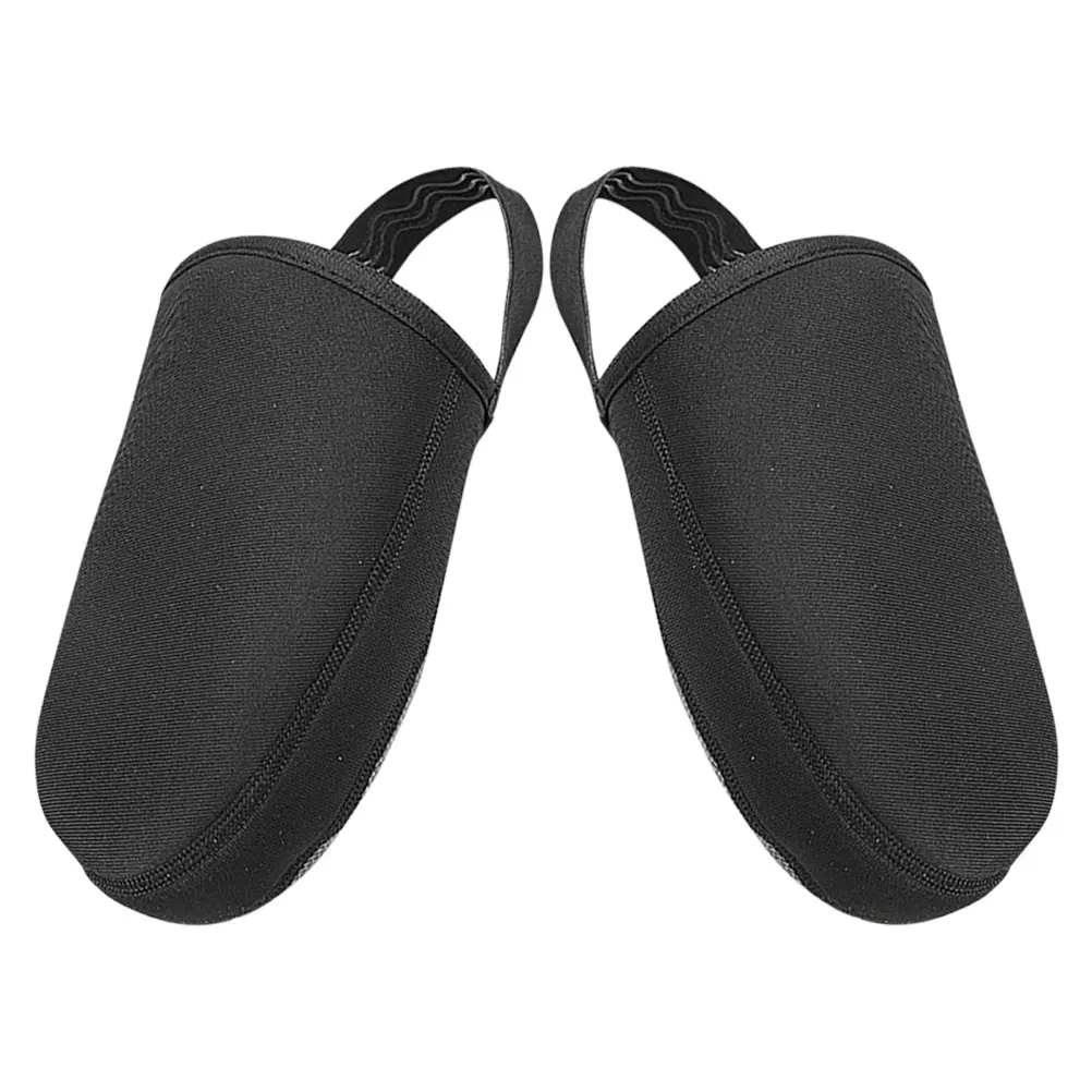 

2pcs Cycling Shoe Warmers Windproof Toe Covers for Bike Mountain Motorcycle Protector Black Shoes Overshoe Winter Gear
