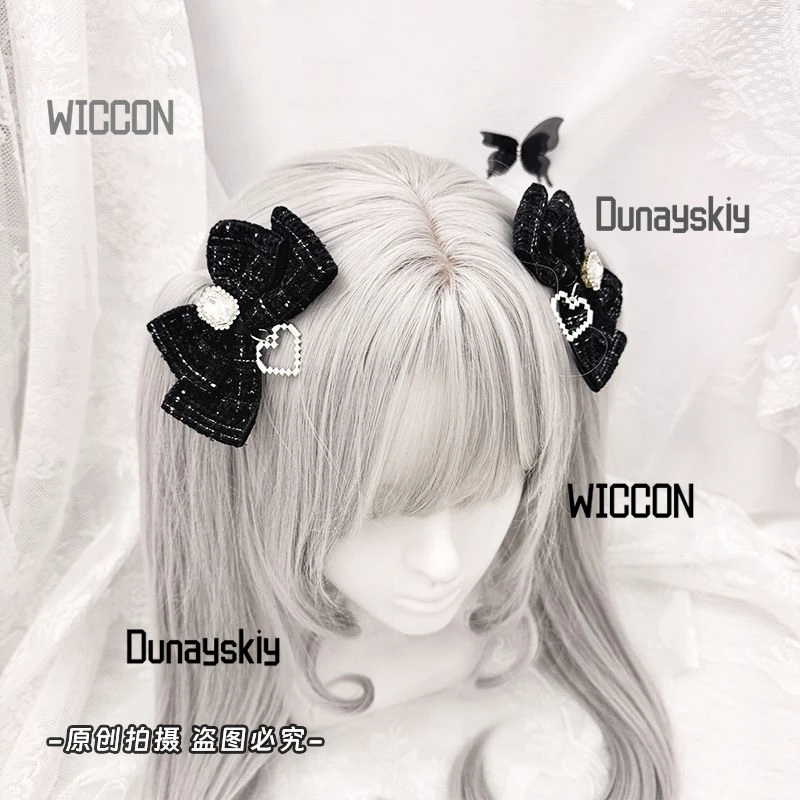 Jirai Kei Y2K Cosplay Kostüme Beitritt Coole Punk Kawaii Japanische Schöne Gothic Schleife Party Täglich Halloween Cosplay