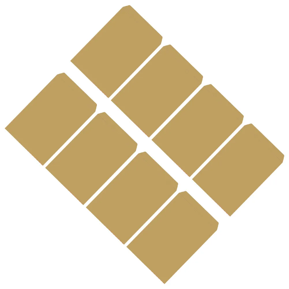 

200Pcs Yellow Kraft Envelopes Blank Sturdy Premium Kraft Paper for Gift Cards Name Tags Thank You Notes Photo Files Mailing