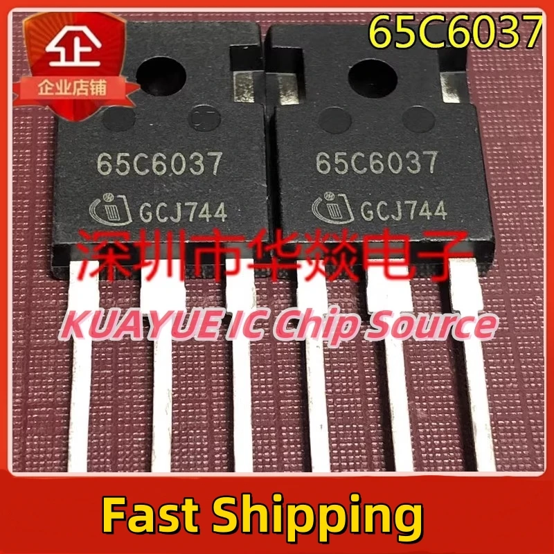 10PCS-30PCS/  65C6037 IPW65R037C6  TO-247  650V 38.2A  Fast Shipping Quality Guarantee