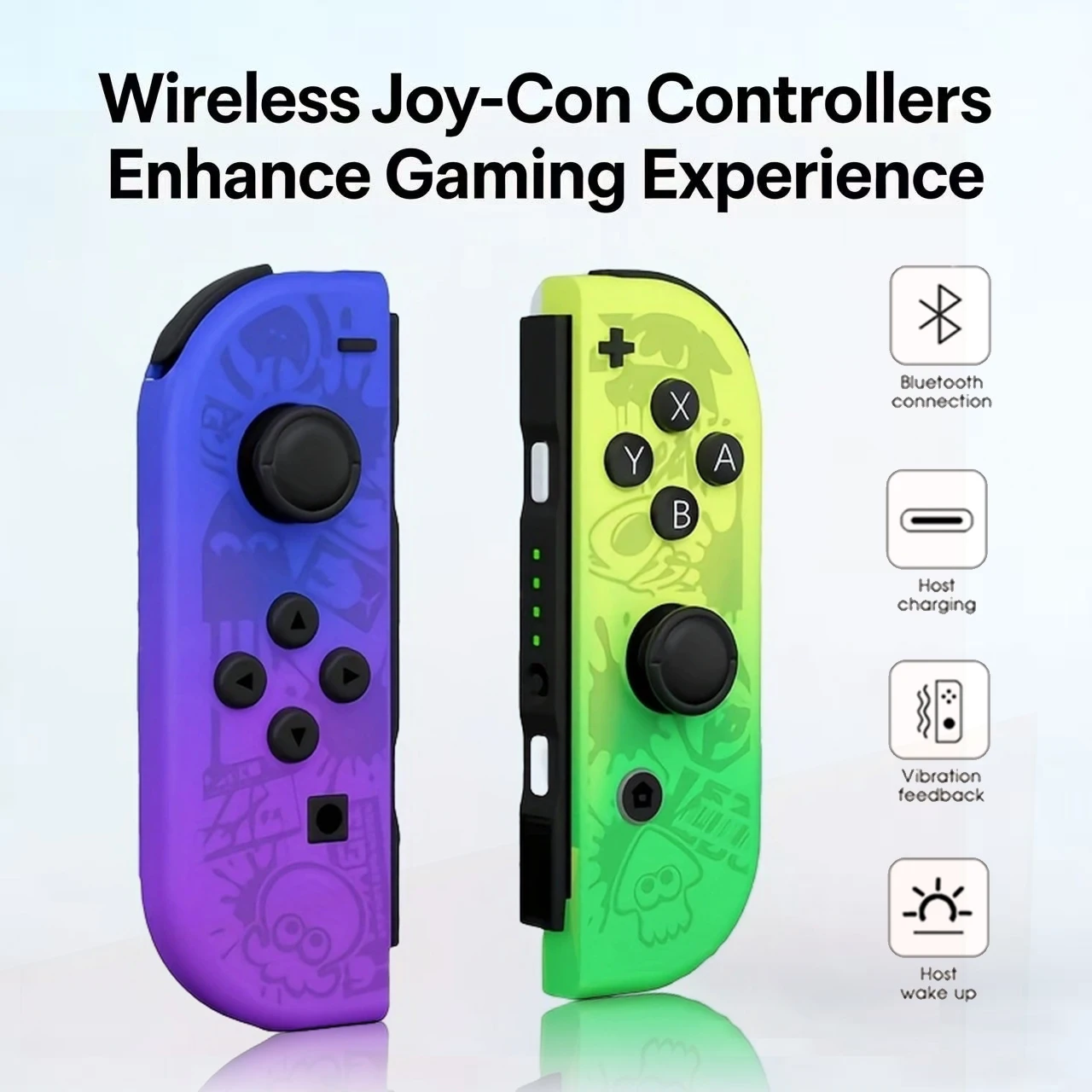2026 New BT 5.2 For Joy Controller Switch L/R for Nintendo for Switch/Lite/Oled for JoyCon Gamepads Joystick with Dual Vibration