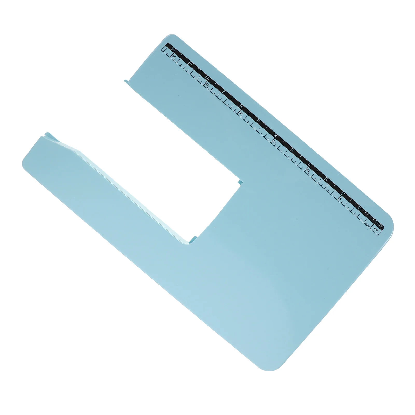 

Sturdy Sewing Machine Extension Table 38.50X23.50X2.00Cm Sky-Blue Lightweight Plastic Sewing Board Attachment For Quilting