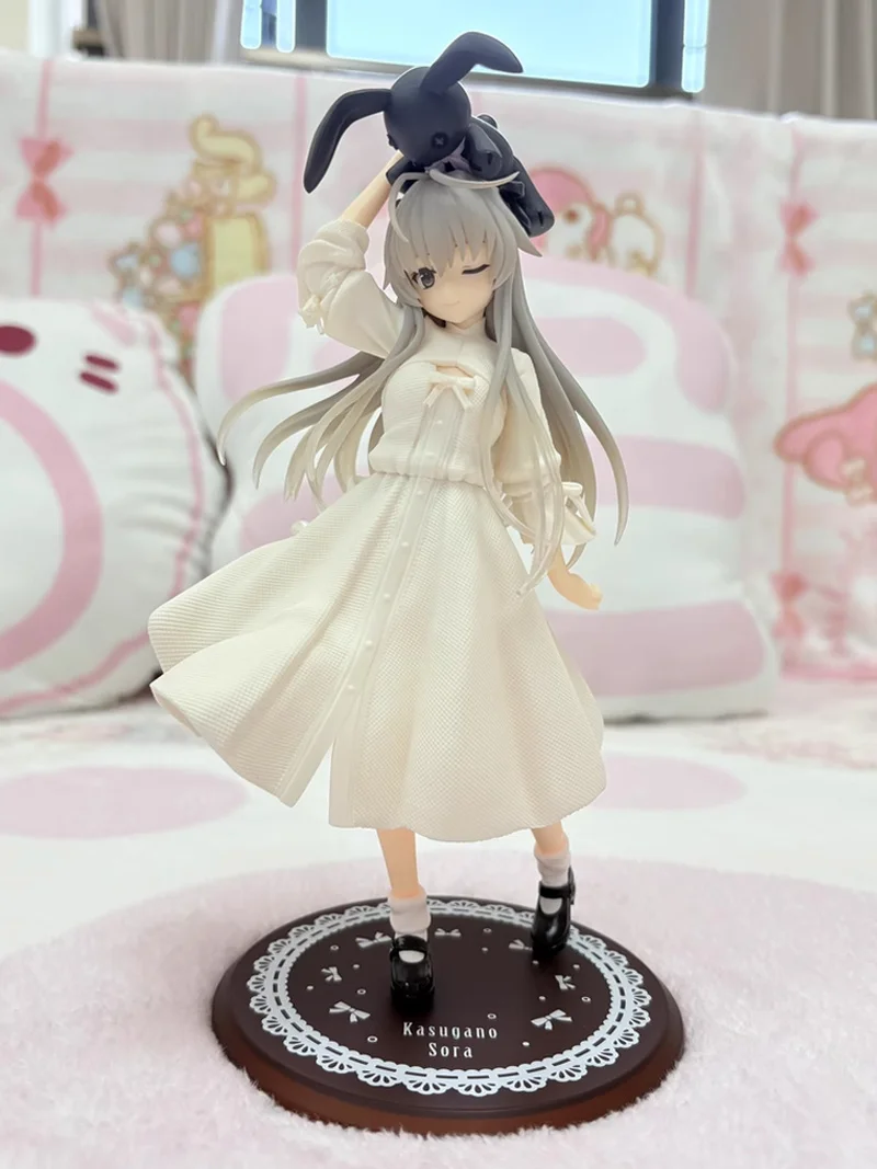 

In Stock Genuine Taito Yosuga No Sora Kasugano Sora White Dress Desktop Collection Ornaments Kasugano Decorations Model Gift