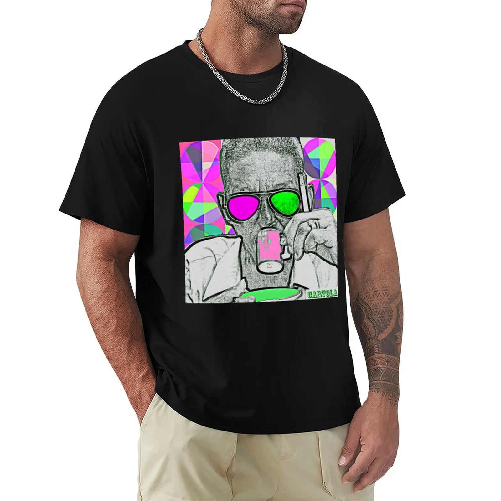 Camiseta Cartola em Tecido Stretch Confortável
