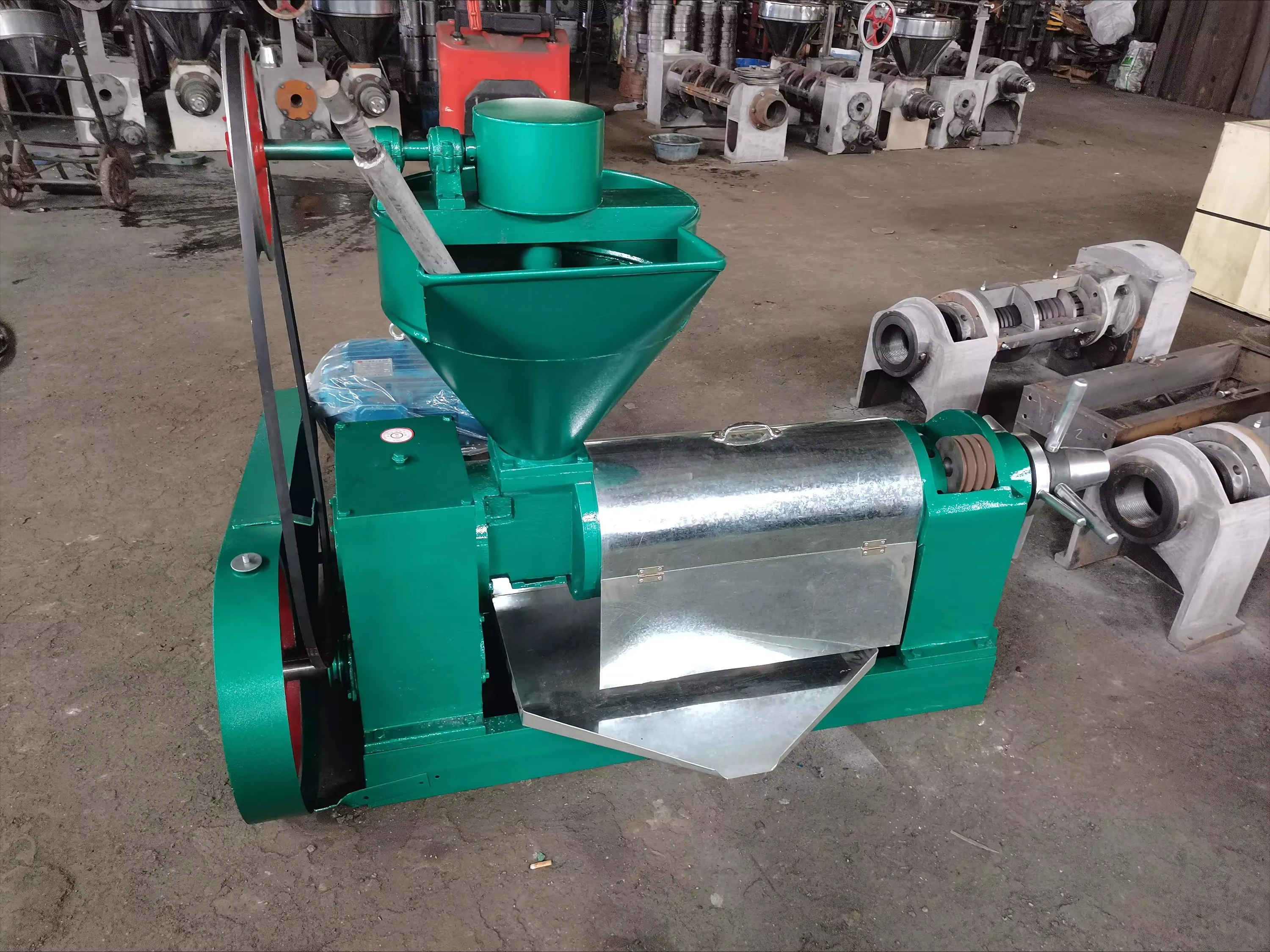 Rice Bran Grape Seeds Oil Press Sunflower Oil Processing Machine HJ-P95