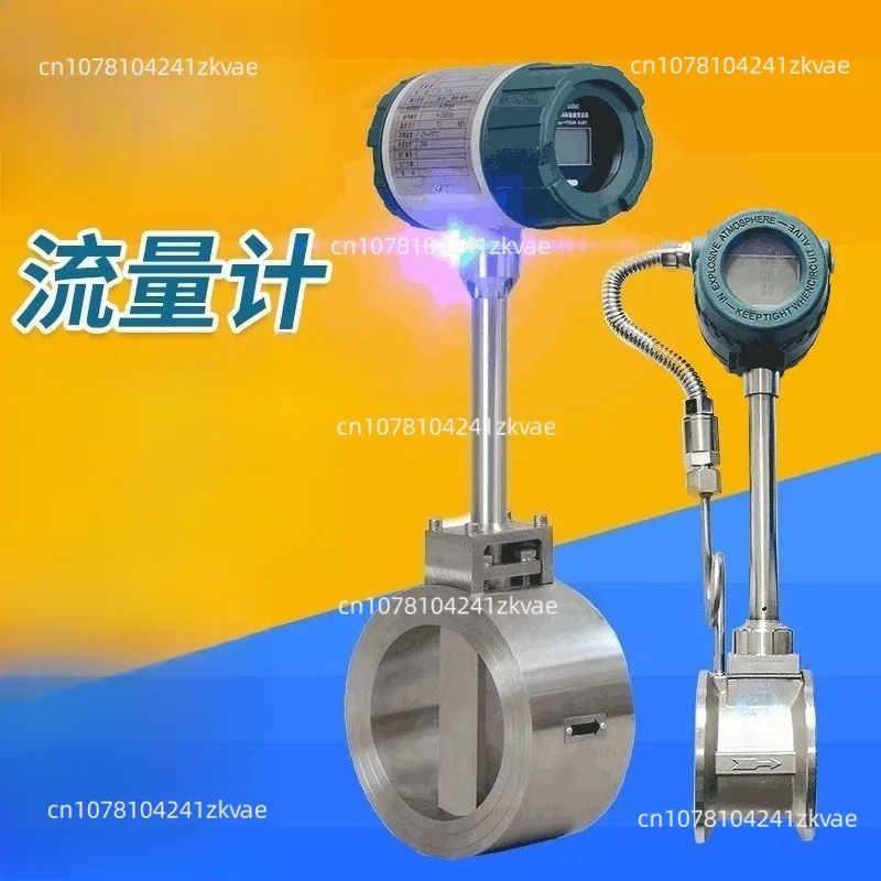 Flowmeter Integrated temperature and pressure compensation steam meter DN50 vortex flowmeter