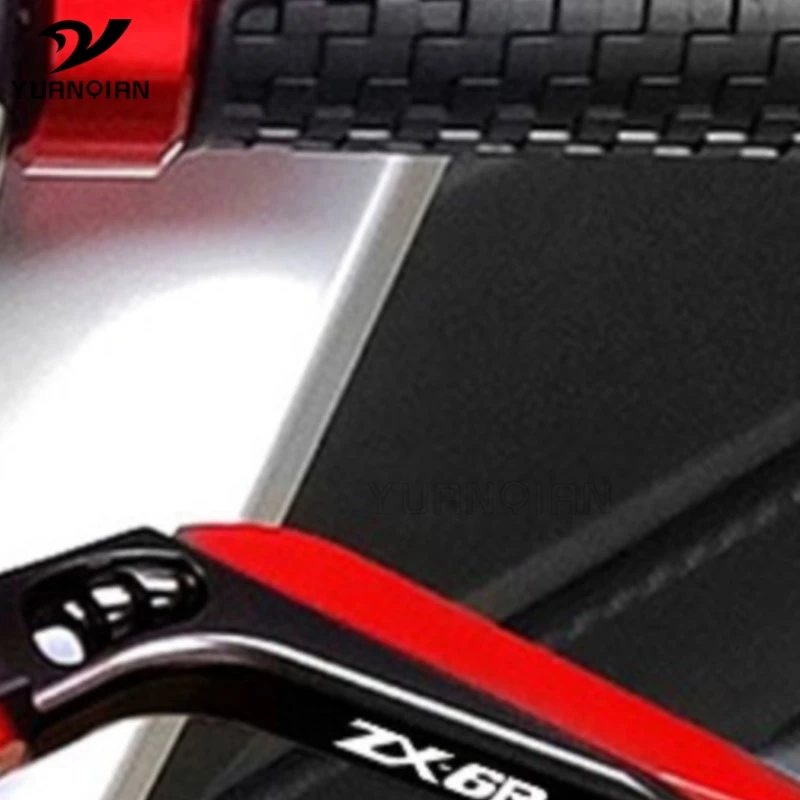 

2023 Запчасти для мотоциклов, рычаги тормозной муфты, руль, ручки, концы для KAWASAKI ZX6R ZX6RR ZX-6R ZX 6R 2000 2001 2002 2003 2004