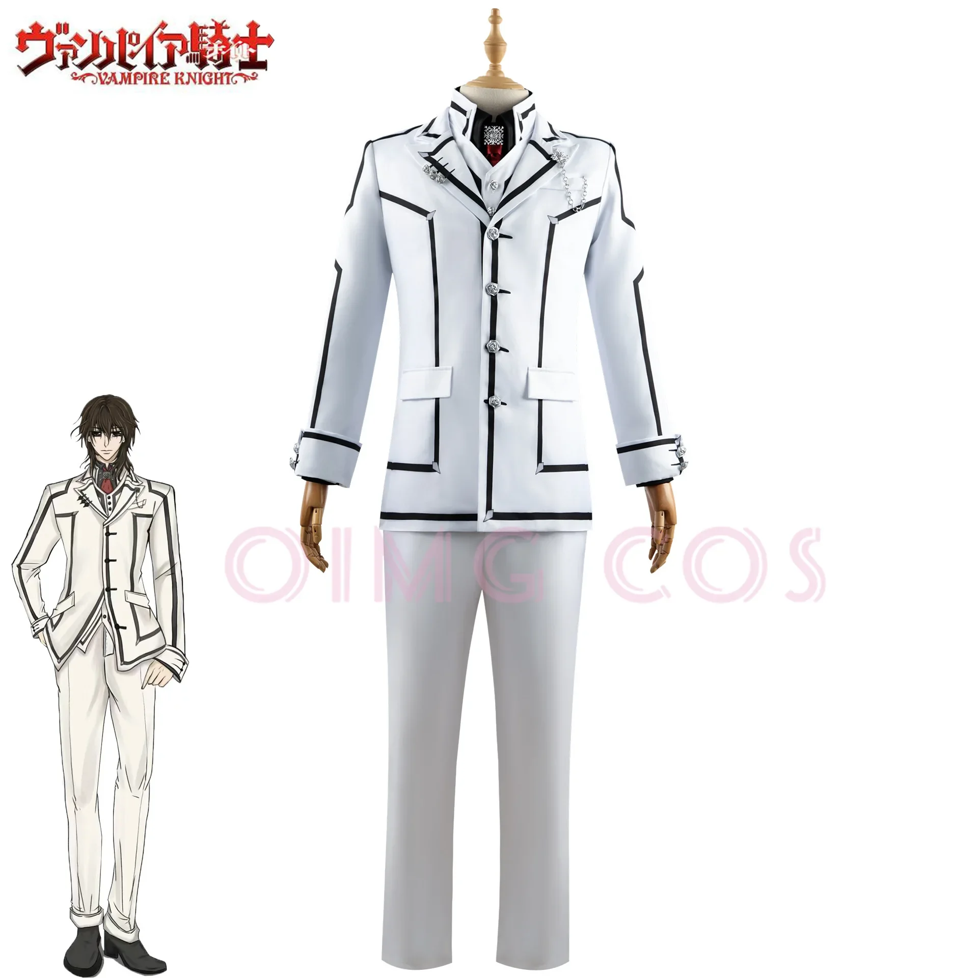 

Vampire Knight Clan Kaname Cosplay Costume Adult Carnival Uniform Anime Halloween Party Costumes Masquerade Women Game