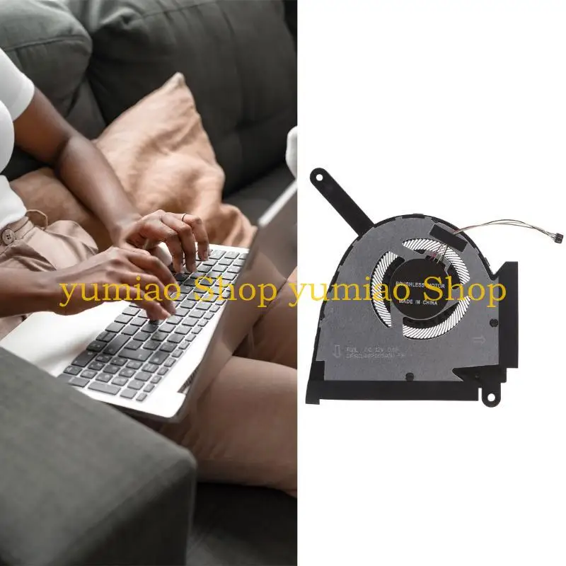 587B Ultra-Quiet CPU Cooler GPU Fan for FX517ZR FX517ZC GPU CPU Cooling Radiators
