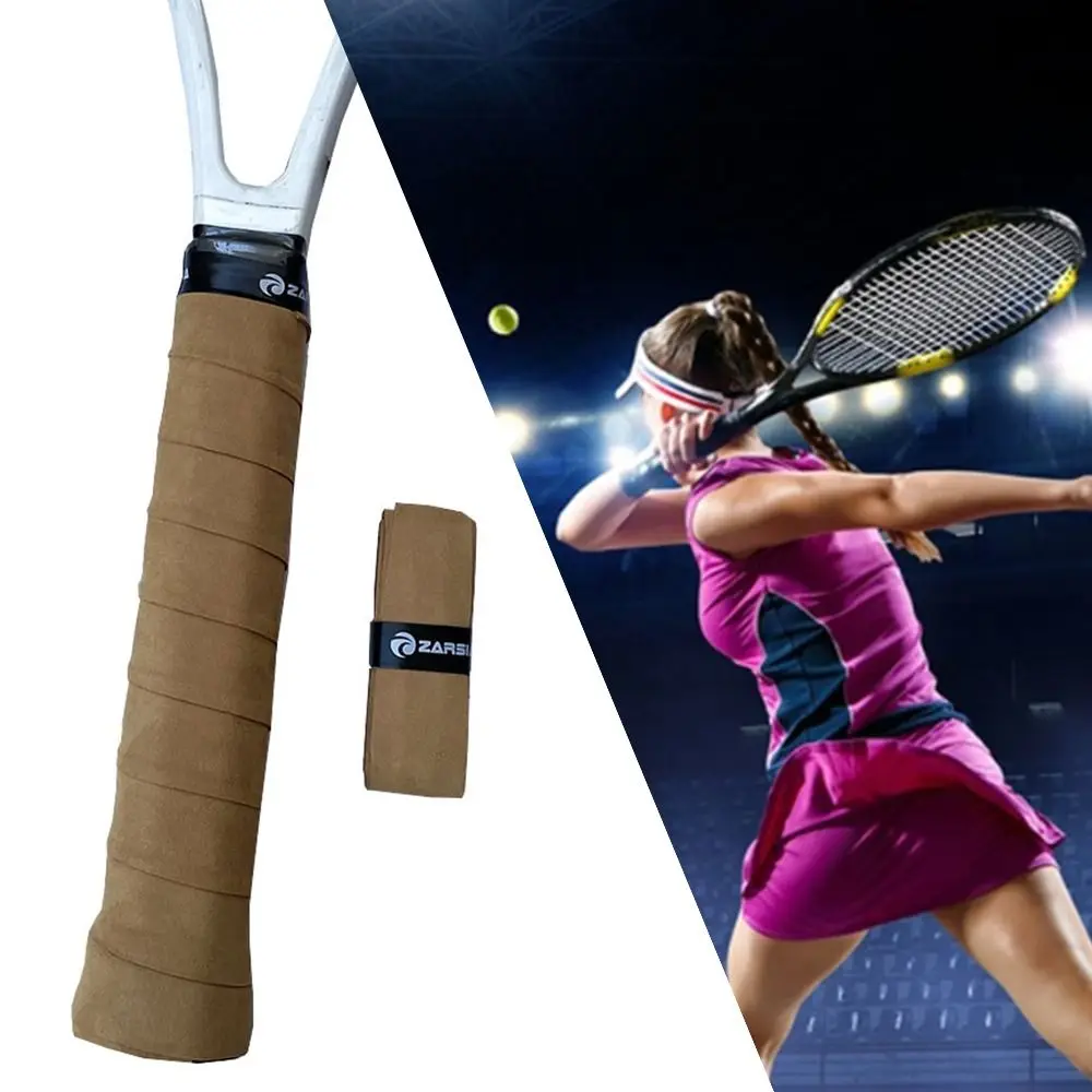 

Replacement Sweat Absorption Shock-proof Racquet Handle Grip Badminton Squash Imitation Cowhide Tennis Racket Inner Overgrip