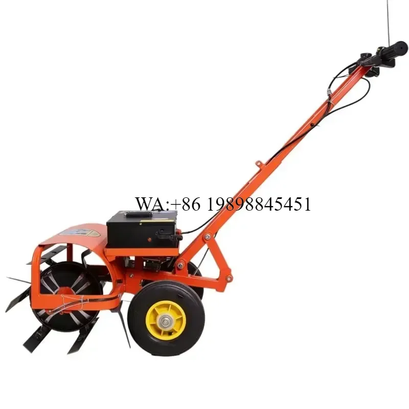 WMWMNU for Multi-functional Hand Push Farm Engineering Equipment Lithium Mini Tiller Soil Loosening Weeding