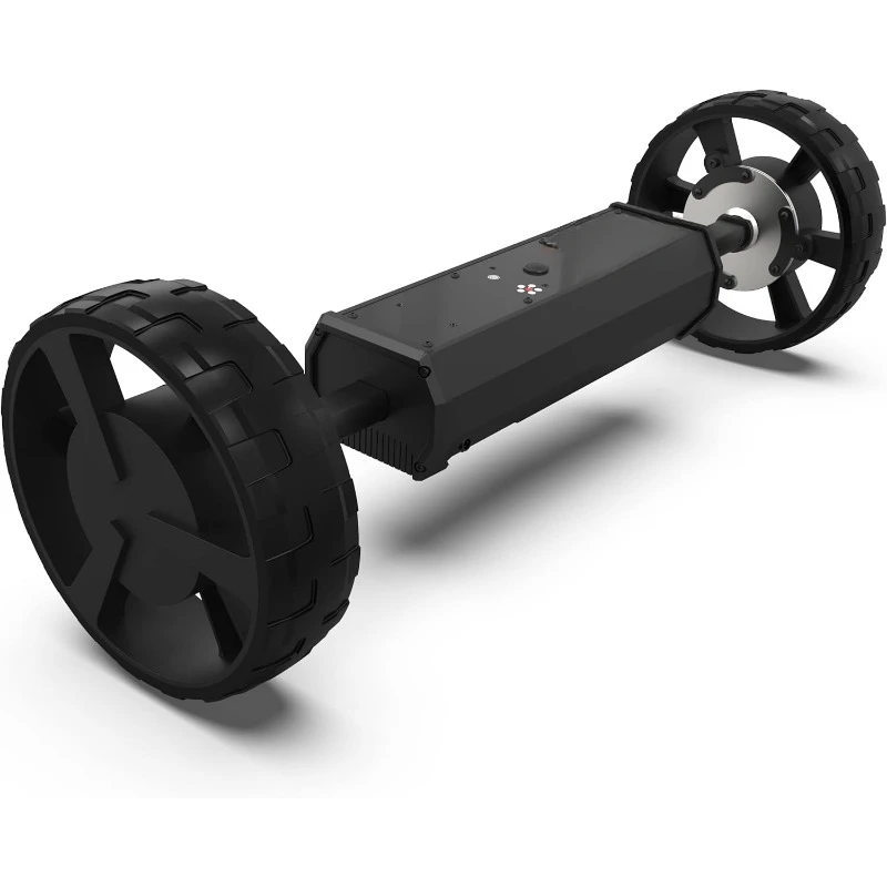 Club Booster V2 E-Wheels – Convert Your Push Cart into a Motorized, Electric Remote-Controlled Golf Caddie - NO Brackets incl.