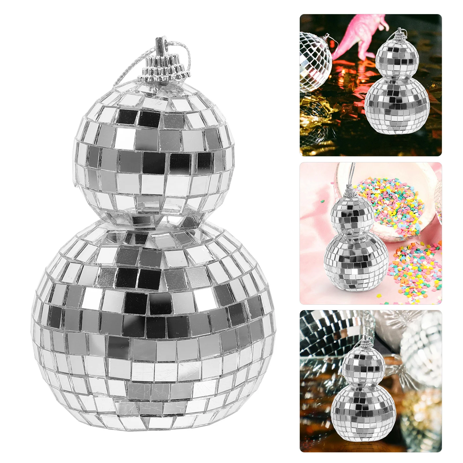 

Inflatable Mirror Balls Decorative Disco for Decorating Hanging Decoration Party Decorations Hangings Mini