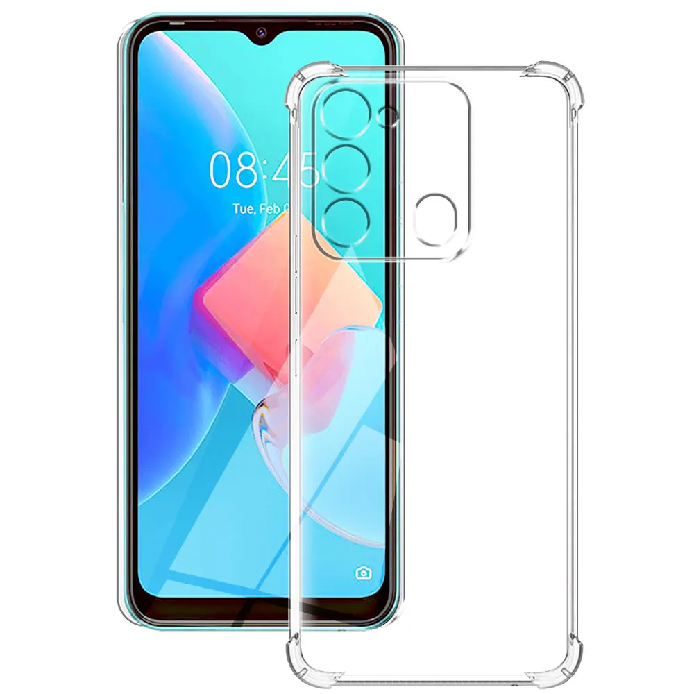 For Tecno Spark 8C Case Clear Shockproof Silicone Soft Phone Cover Cases For Spark 8C Coque For Tecno Spark 8P Transparent Funda