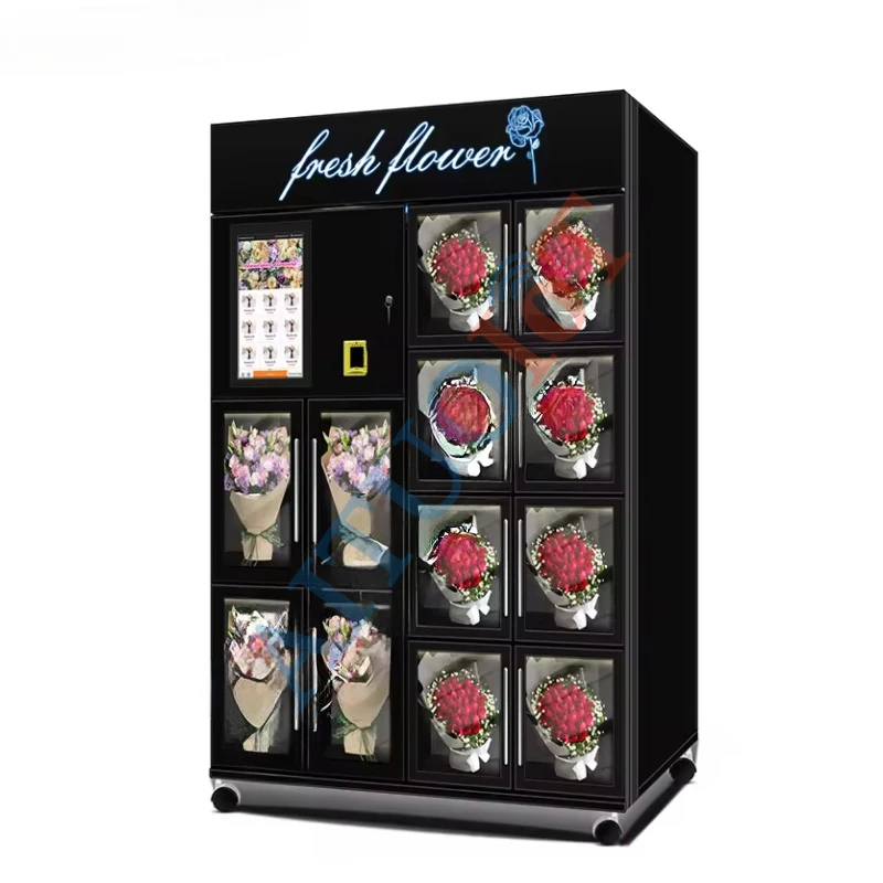 12-Door Smart Flower Vending Machine 21.5