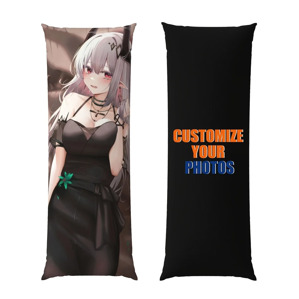 1 modern dragon designed pillowcase, size 50.8x137.16 cm, reversible, machine washed, zipper closure, soft and luxurious fabric,