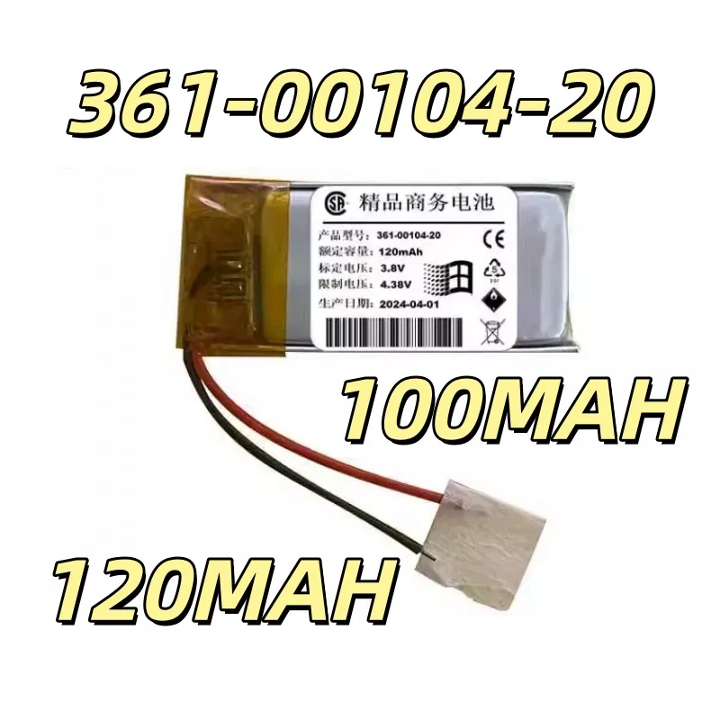 Replacement battery 361-00104-20 suitable for Swim 2 Swim 3 smartwatch battery 100MAH 120MAH