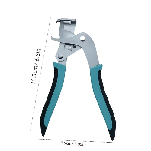 Imagen 2 del producto Alicates de clip de plástico para automóvil compatibles con herramienta de extracción de automóviles, removedor de pernos de plástico con extractor de clip para paneles de puertas,