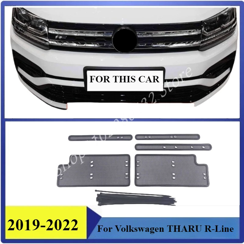 

Insect-proof Air Inlet Protect Cover Airin Insert Net Vent Racing Grill For Volkswagen THARU R-Line 2019-2022 Filter