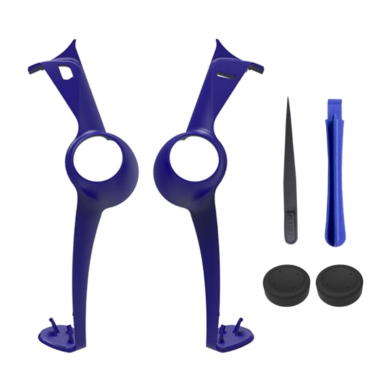 Game Console Decorative Trim Strips with Thumb Caps for Portal Console Replacement Trim Strips Game Part