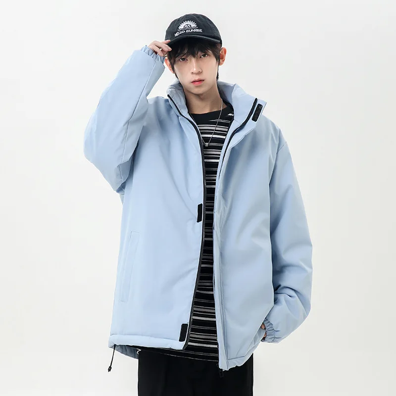 

Men's and Women's Winter New Style Thickened Cotton Jacket Trendy Couple's Fashion Coat