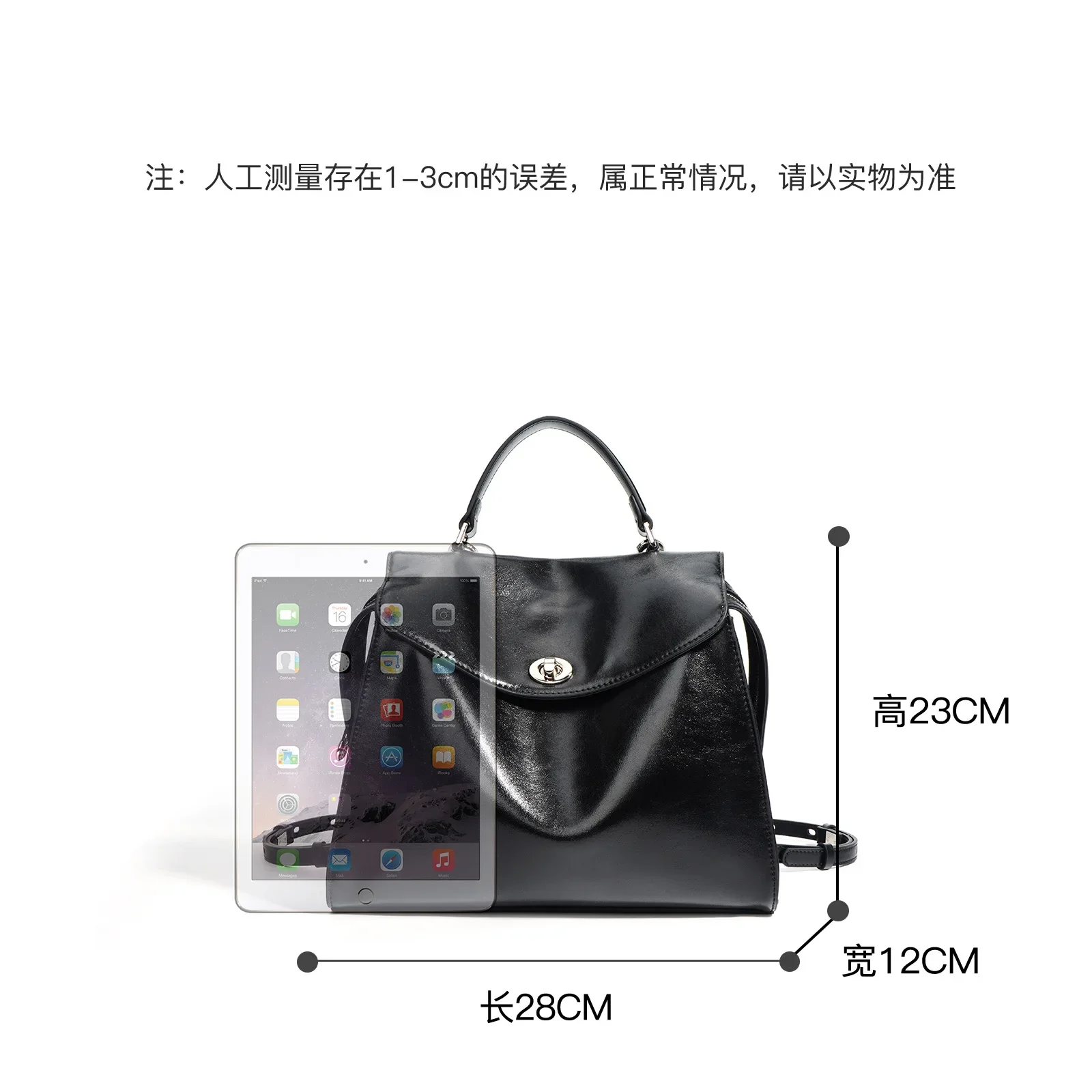 Popular Elegant Diaper Bag For Women Leather Crossbody Bag Luxury Vintage Tote Minimalist Designer Large Capacity Chic - view 4