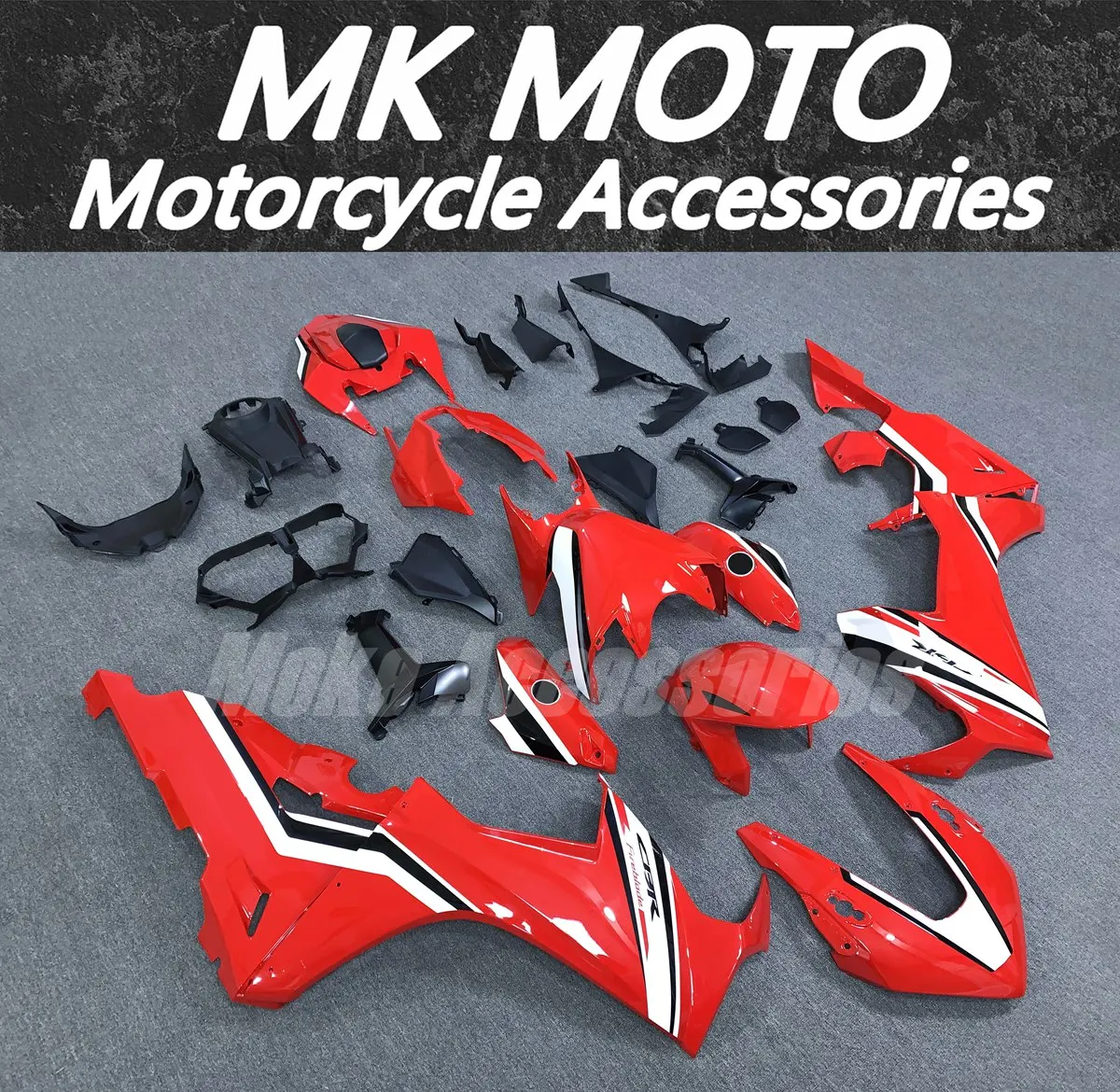 

Комплект обтекателей для CBR1000RR 2017-2019, высококачественный литой пластик, красный цвет