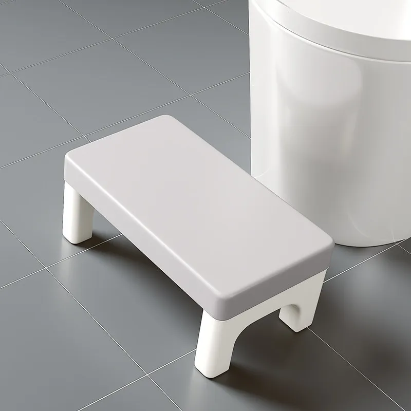 Thickened Plastic Toilet Foot Stool Bathroom Squat Aid Footrest Household Potty Stool Portable Foot Support Pedal