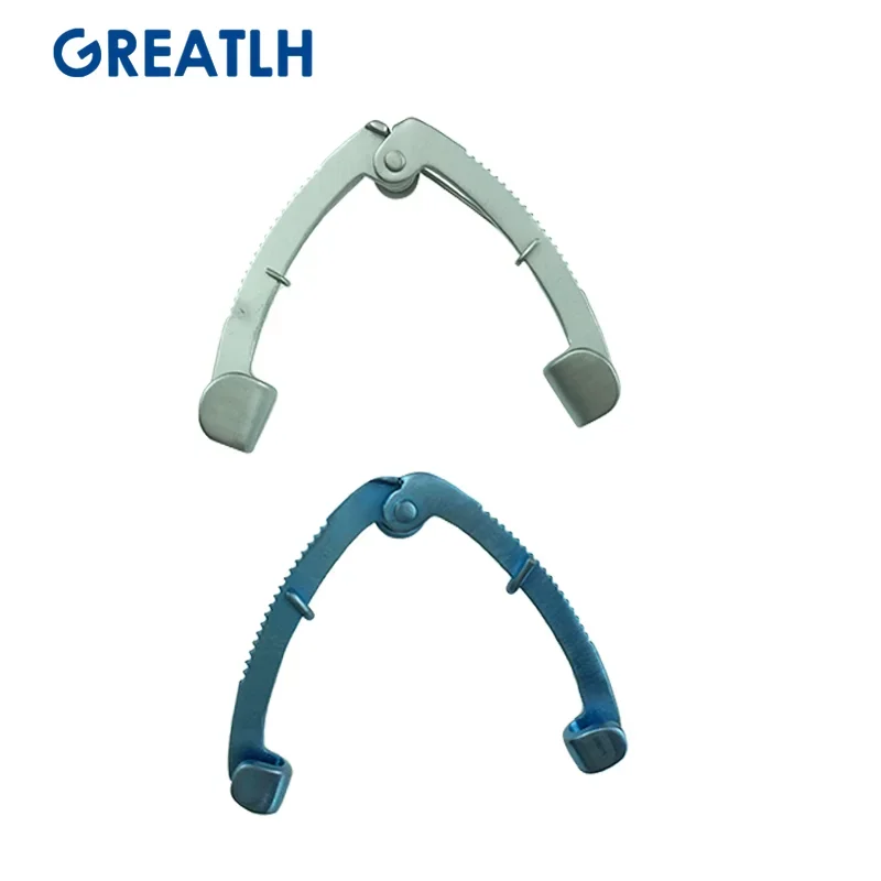 

GREATLH Double Eyelid Retractor Stainless Steel/titanium Eye Speculum Baby Infant Sauer Ophthalmic Instrument