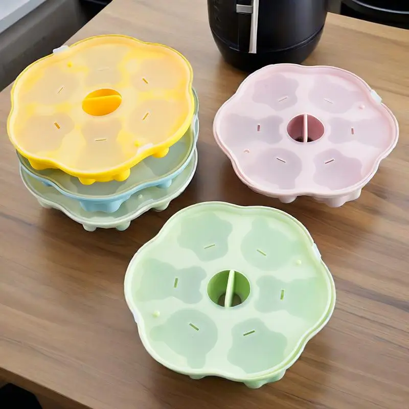 سيليكون قالب الخبز الطفل الغذاء التكميلي قالب الكعكة الرضع تبخير أداة القط باو قالب الكعكة قالب مكعبات الثلج شكل المعجنات الخبز