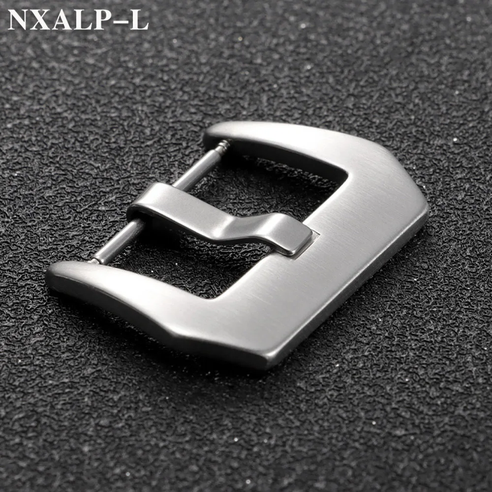304 สแตนเลสสตีลนาฬิกาสําหรับ Panerai PAM Universal Watch Band Clasp Matte & Polished Solid Pin Buckle 16/18 /20/22/24/26 มม.