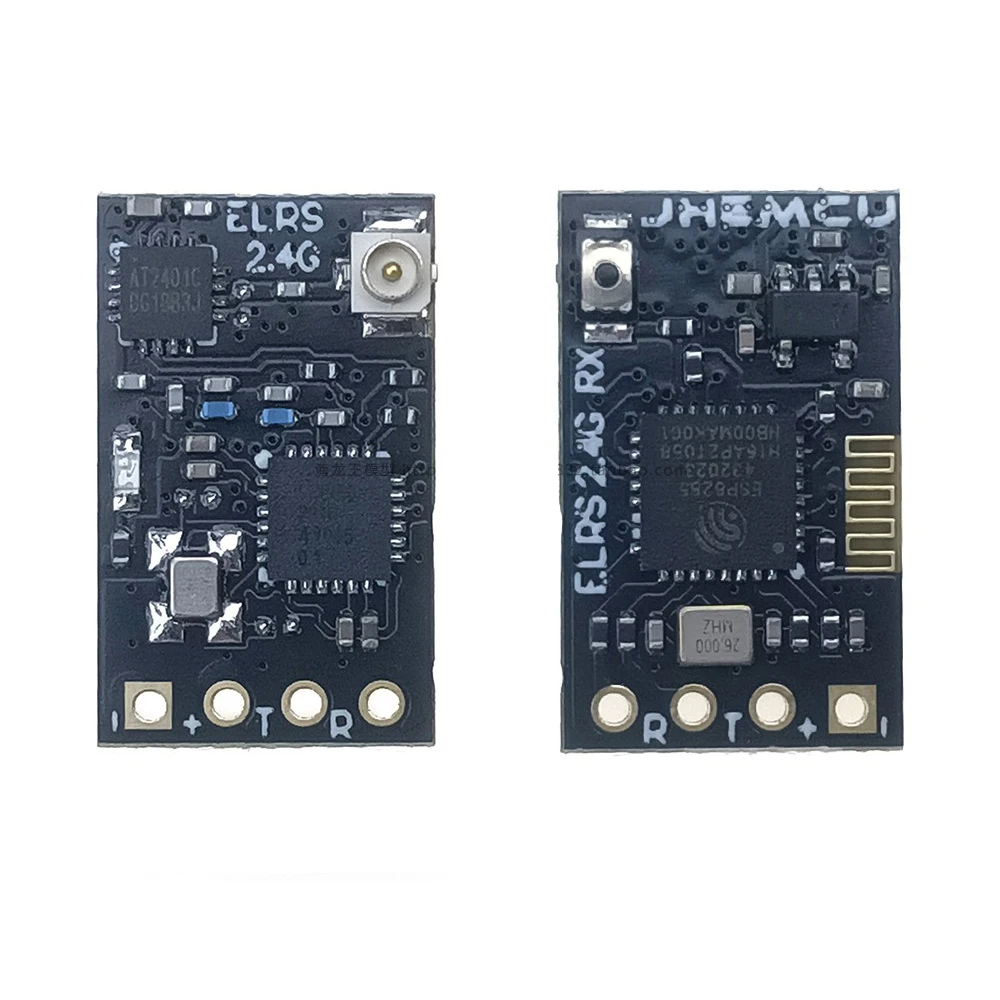 JHEMCU ExpressLRS RX24T 2.4 グラム ELRS ラジオナノ長距離受信機 FPV レーシングフリースタイルドローン DIY パーツ