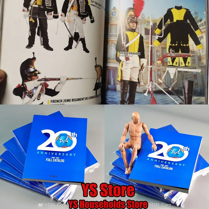 Did 20th Anniversary Product Catalog 1/6 Collectible Military Series Full Set Action Figure Product Introduction Book Model Toys