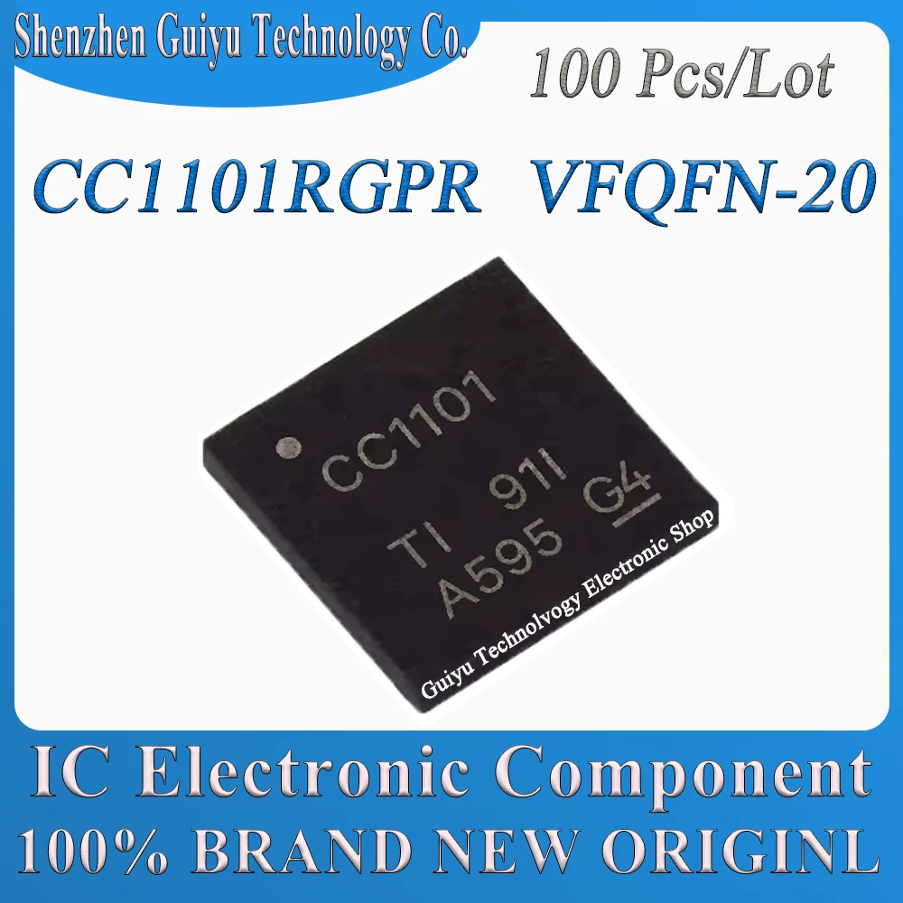 100 Pcs/Lot CC1101RGPR CC1101RGP CC1101RG CC1101R CC1101 VFQFN-20 IC Chip