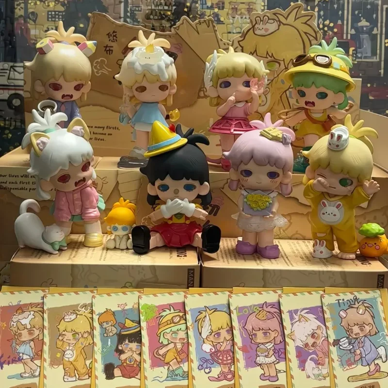 

Yobu V2 First Life Experience Mystery Blind Box Action Figure Pendant Decoration Doll PVC Assembly Model Mini Toys Surprise Gift