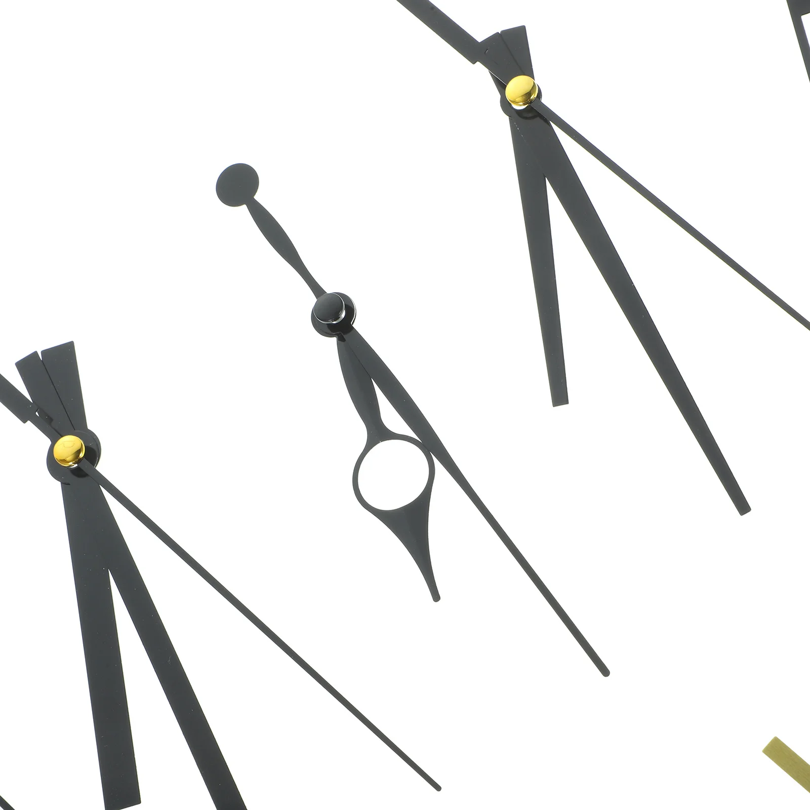 

15Sets Clock Hand Kits Aesthetic Durable Plastic Pointers for DIY Projects Easy to Use and Portable Clock Hands