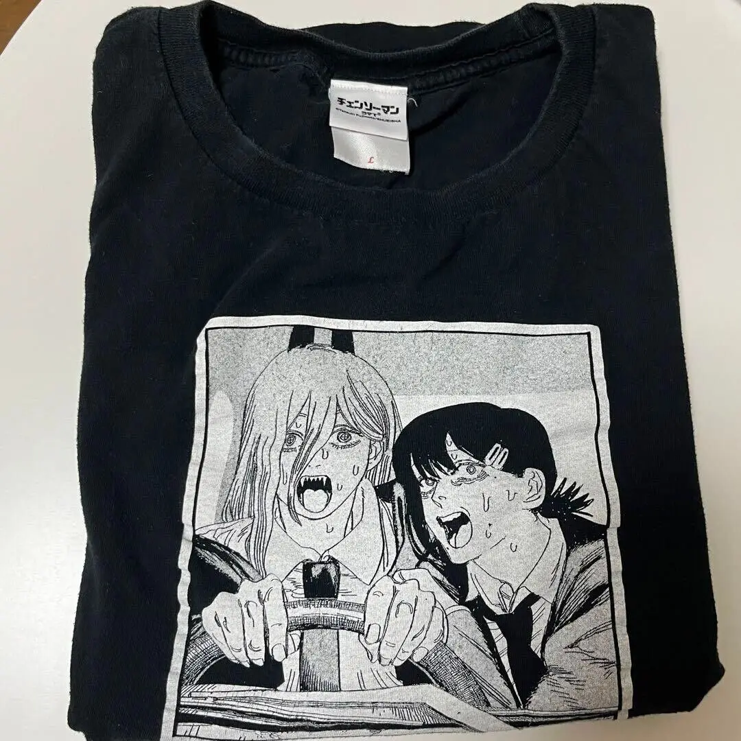 Chainsaw man Power Kobeni Koma-t T-Shirt tops size L Used JP Y51