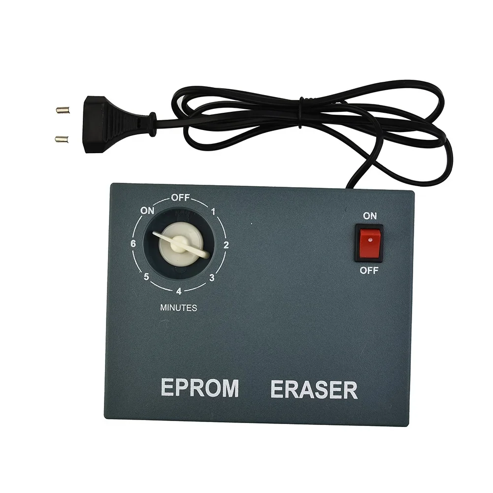 Remoção eficiente de dados com luz UV 240V EPROM Chip Eraser Tempo de apagamento rápido de 10 minutos Capacidade múltipla de chip
