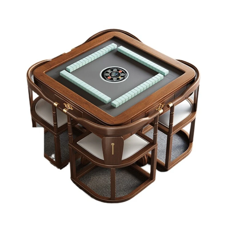 

It can store solid wood tea table, mahjong machine mahjong table and dining table, dual-purpose fully automatic
