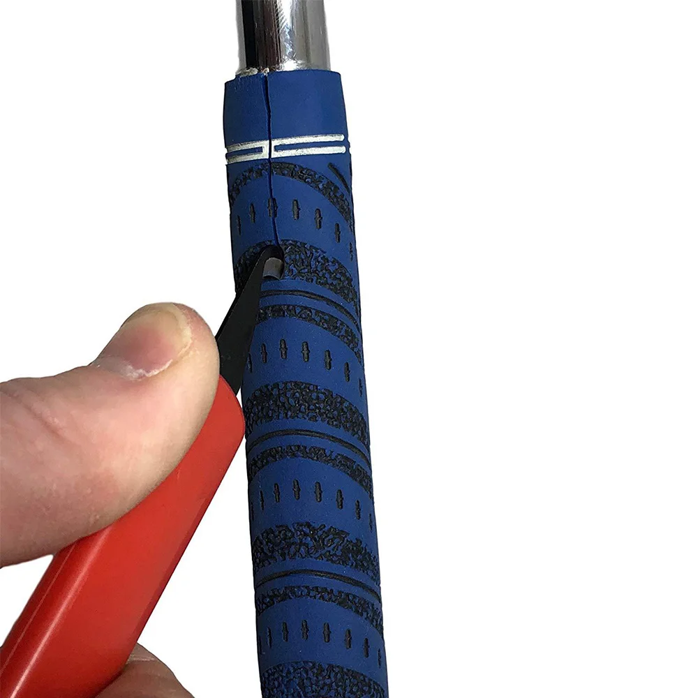 

1pc Golf Club Hook Cutter Blade Utility DIY Knife Golf Clubs Change Remover Tool Red 13 x 2cm Plastic & Alloy