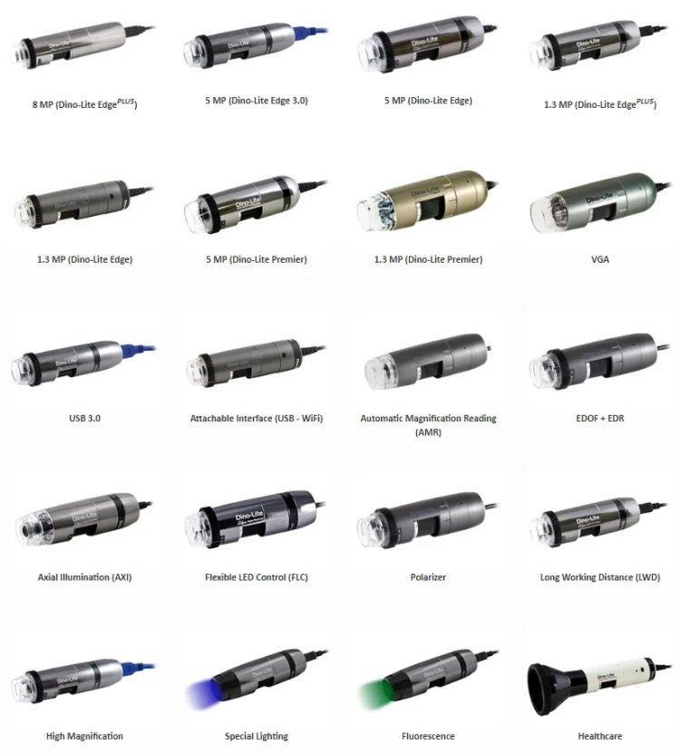 AM7013MZT AM7013MZ4 AM7013MT AM7013M-FIT  USB DinoLite Handheld Digital Microscope 5 MP Dino-Lite Premier