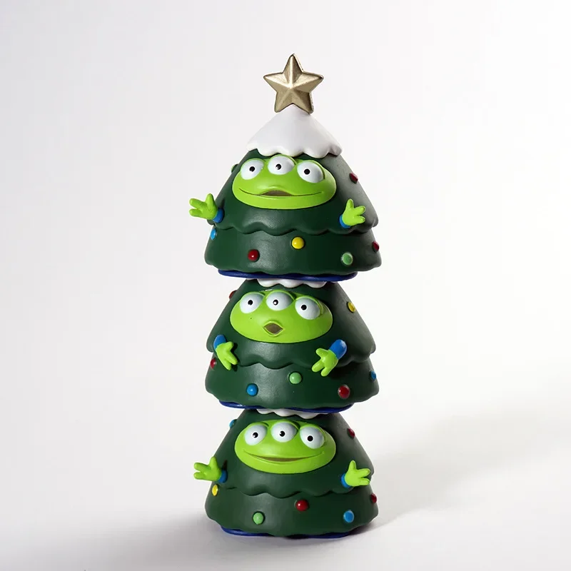 

Disney Toy Story Three Eyed Child Christmas Tree Trendy Play Handmade Ornaments PVC Toys Room decoration birthday Christmas Gift
