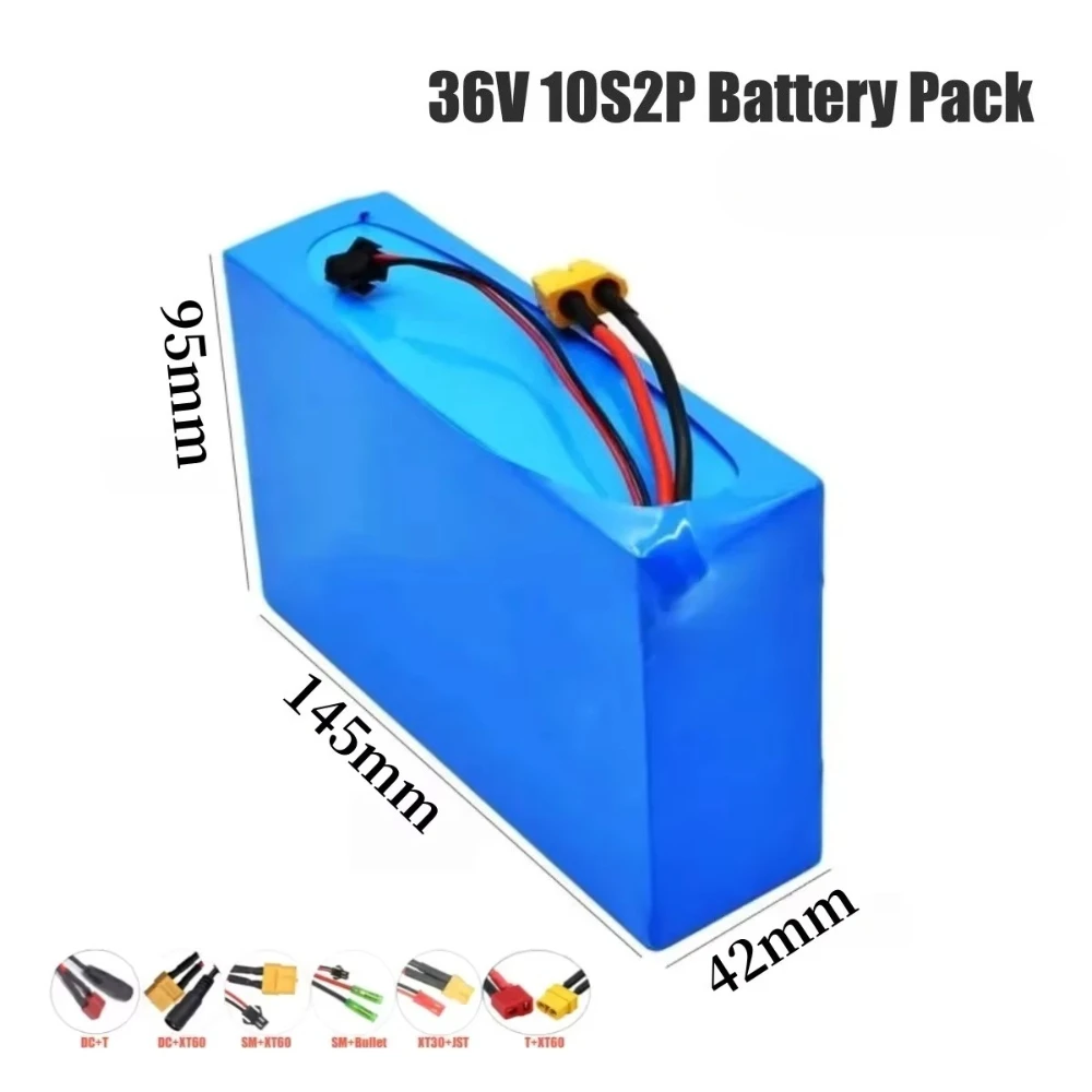 36V 8Ah 10S2P Li Ion Battery Pack 8000mAh High Power 350W Replacement For Electric Commuting Tools 42V Charging Batteria.
