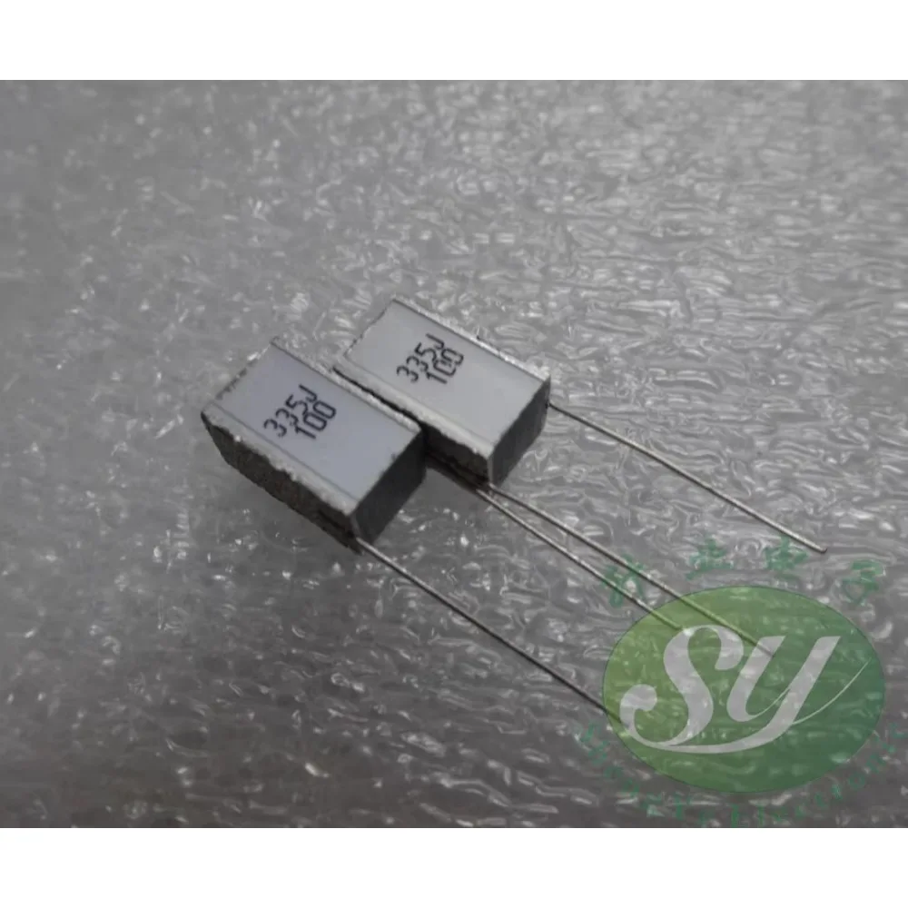 

5PCS EPCOS 3.3uf/100v 3u3f 335 Brand new 5% multi-layer cake capacitor 8MM